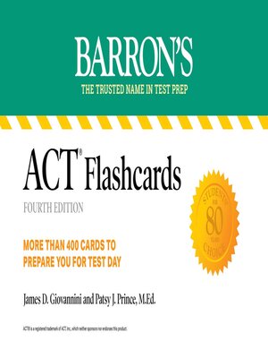 cover image of ACT Flashcards